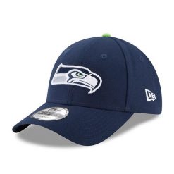 Czapka z daszkiem New Era NFL Seattle Seahawks. Niebieskie czapki z daszkiem New Era, bez wzorów, sportowe. Za 178.00 zł.