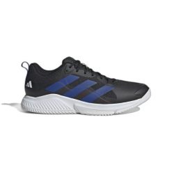 Buty halowe adidas Court Team 2.0. Czarne buty sportowe lifestyle adidas, bez wzorów, bez zapięcia, trekkingowe. Za 336.40 zł.