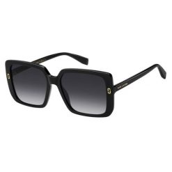 MARC JACOBS MJ 1121/S 807 Okulary przeciwsłoneczne dla kobiet, rozmiar 54 mm. Czarne okulary przeciwsłoneczne Marc Jacobs, bez wzorów. W wyprzedaży za 672.20 zł.