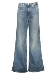 TOMMY JEANS Dżinsy - Comfort fit - w kolorze błękitnym rozmiar: W25/L32. Niebieskie jeansy Tommy Jeans, l, z aplikacjami, z jeansu, klasyczne, z podwyższonym stanem. Za 180.91 zł.