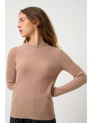 AUTHENTIC CASHMERE Kaszmirowy sweter "Bella" w kolorze karmelowym rozmiar: S. Brązowe swetry AUTHENTIC CASHMERE, s, bez wzorów, z kaszmiru, bez ramiączek. Za 347.99 zł.