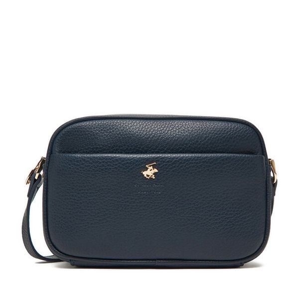 Torebka Beverly Hills Polo Club. Niebieskie listonoszki Beverly Hills Polo Club, bez wzorów, bez dodatków. Za 179.99 zł.