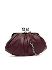 Weekend Max Mara Torebka Prati 2525516204600 Fioletowy. Fioletowe kopertówki Weekend Max Mara, bez wzorów, ze skóry, wizytowe, bez dodatków. Za 1,299.00 zł.