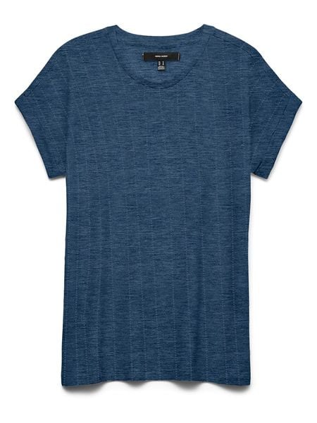 Vero Moda Sweter w kolorze niebieskim rozmiar: XL. Niebieskie swetry Vero Moda, xl, bez wzorów, bez ramiączek. Za 48.05 zł.