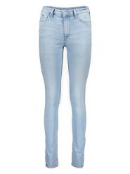 Pepe Jeans Dżinsy - Skinny fit - w kolorze błękitnym rozmiar: W29/L30. Niebieskie jeansy Pepe Jeans, l, z aplikacjami, z jeansu, klasyczne, z podwyższonym stanem. Za 325.95 zł.