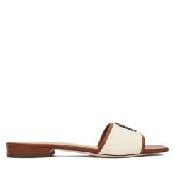 Klapki LAUREN RALPH LAUREN. Klapki Lauren Ralph Lauren, bez wzorów, bez obcasa, bez zapięcia. Za 579.99 zł.