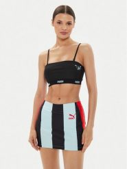 Puma Biustonosz top DUA LIPA 536630 Czarny. Czarne biustonosze Puma, s, bez wzorów, z syntetyku, bez kołnierzyka, bez ramiączek. Za 49.99 zł.
