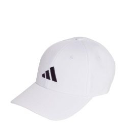 Czapka New Logo Baseball. Białe czapki z daszkiem adidas, bez wzorów, z bawełny, klasyczne. Za 89.95 zł.