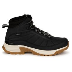 Dlx Layla - Kobiece buty Dlx w kolorze czarnym. Czarne buty trekkingowe DLX, z materiału, bez zapięcia. Za 544.15 zł.