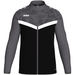 Poliestrowa bluza dresowa Jako Iconic. Czarne bluzy JAKO, s, bez wzorów, z dresówki, bez ramiączek, z kapturem. Za 325.00 zł.