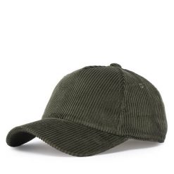 Czapka z daszkiem Weekend Max Mara. Zielone czapki z daszkiem Weekend Max Mara, bez wzorów. Za 394.99 zł.