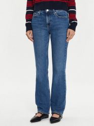 Tommy Jeans Jeansy Maddie DW0DW19271 Niebieski Straight Fit. Niebieskie jeansy Tommy Jeans, bez wzorów, z bawełny. Za 249.99 zł.