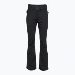 Spodnie narciarskie damskie EA7 Emporio Armani Ski Kitzbuhel Softshell Waisted. Czarne spodnie narciarskie EA7 Emporio Armani, bez wzorów, z elastanu, narciarskie. Za 1,157.45 zł.