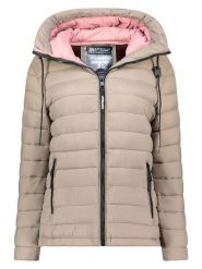 ANAPURNA Kurtka pikowana "Azulana" w kolorze beżowym rozmiar: L. Brązowe kurtki ANAPURNA, l, bez wzorów, bez kaptura. Za 173.99 zł.