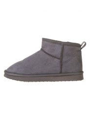 Inselhauptstadt Botki zimowe w kolorze szarym rozmiar: 38. Szare botki Inselhauptstadt, bez wzorów, z materiału, bez obcasa, bez zapięcia. Za 208.99 zł.