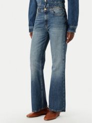 Tommy Hilfiger Jeansy WW0WW49963 Niebieski Flared Fit. Niebieskie jeansy Tommy Hilfiger, bez wzorów, z jeansu. Za 649.99 zł.