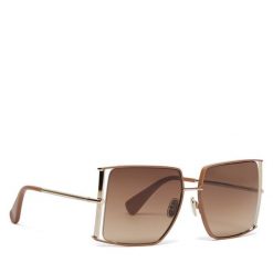 Okulary przeciwsłoneczne Max Mara. Brązowe okulary przeciwsłoneczne Max Mara, bez wzorów. Za 939.99 zł.