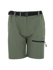 Peak Mountain Szorty funkcyjne "Ajasi" w kolorze khaki rozmiar: S. Brązowe szorty sportowe Peak Mountain, bez wzorów, z materiału, outdoorowe. Za 145.95 zł.