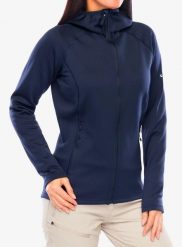 Bluza rozpinana damska Montane Fury Lite Hoodie. Niebieskie bluzy Montane, l, bez wzorów, z materiału, bez kaptura, trekkingowe. Za 340.99 zł.