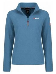 Geographical Norway Bluza polarowa w kolorze niebieskim rozmiar: S. Niebieskie bluzy bez kaptura Geographical Norway, s, bez wzorów, z polaru, bez kaptura. Za 68.95 zł.