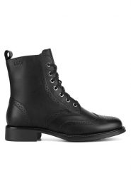 Lasocki Botki ARC-DERBY-07 Czarny. Czarne botki Lasocki, bez wzorów, bez obcasa, na płaskiej podeszwie, bez zapięcia. Za 188.99 zł.