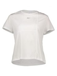 Reebok Koszulka "Speedwick" w kolorze białym do biegania rozmiar: XL. Białe t-shirty sportowe Reebok, xl, bez wzorów, z materiału, bez ramiączek, do biegania. Za 61.60 zł.