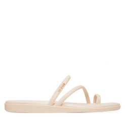 Japonki Crocs. Brązowe japonki Crocs, bez wzorów. Za 139.99 zł.