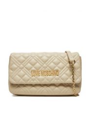 LOVE MOSCHINO Torebka JC4097PP0LLA0110 Écru. Listonoszki Love Moschino, bez wzorów, ze skóry, bez dodatków. Za 439.99 zł.