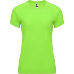 Damska Koszulka Sportowa Z Krótkim Rękawem Bahrain. Zielone t-shirty sportowe ROLY, s, bez wzorów, bez ramiączek, trekkingowe. Za 25.99 zł.
