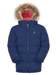 Kamik Parka "Bess" w kolorze granatowym rozmiar: 122. Niebieskie płaszcze Kamik, m, bez wzorów, bez kaptura. Za 303.06 zł.