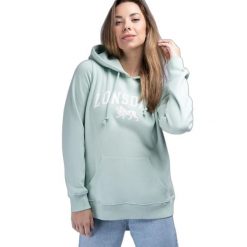 Bluza damska z kapturem Lonsdale Balnacoil. Białe bluzy z kapturem Lonsdale, xl, bez wzorów, z materiału, z kapturem, na jogę i pilates. Za 297.00 zł.