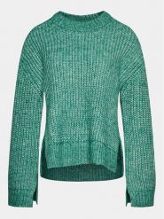 Gina Tricot Sweter 20776 Zielony Regular Fit. Zielone swetry Gina Tricot, m, bez wzorów, z syntetyku, bez ramiączek. Za 69.99 zł.