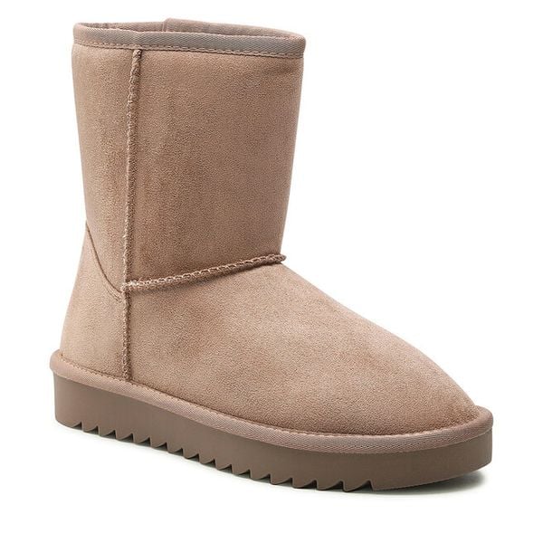 Śniegowce Jenny Fairy. Brązowe śniegowce Jenny Fairy, bez wzorów, bez zapięcia. Za 79.99 zł.