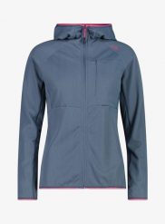 Bluza trekkingowa damska CMP Skylea Jacket. Niebieskie bluzy z kapturem CMP, l, bez wzorów, z materiału, bez kaptura, trekkingowe. Za 313.49 zł.
