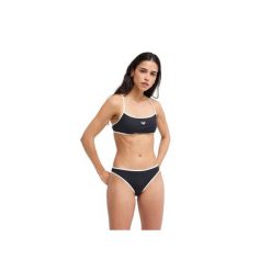 Dół bikini damski THE RETRO ESSENTIALS. Szare bikini Roxy, bez wzorów, z elastanu, klasyczne. Za 149.99 zł.