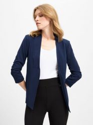 Vila Marynarka - VIHer Kobiety niebieski, S. Niebieskie marynarki i żakiety Vila, s, bez wzorów, biznesowe, bez ramiączek. Za 249.95 zł.