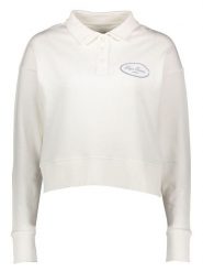 Pepe Jeans Bluza w kolorze białym rozmiar: XL. Białe bluzy bez kaptura Pepe Jeans, xl, bez wzorów, z jeansu, bez kaptura. Za 138.45 zł.
