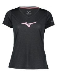 Mizuno Koszulka sportowa "Impulse Core" w kolorze czarnym rozmiar: M. Czarne t-shirty sportowe Mizuno, m, bez wzorów, z materiału, bez ramiączek. Za 56.79 zł.