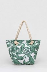 Twinset torba plażowa kolor zielony. Zielone torebki klasyczne Twinset, bez wzorów, na ramię, bez dodatków. Za 389.99 zł.