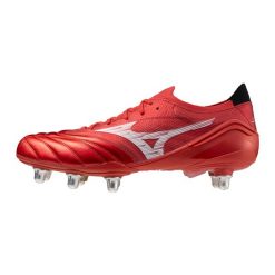 Buty piłkarskie Mizuno Morelia Neo Beta Elite SG. Białe buty do biegania Mizuno, bez wzorów, z materiału, bez zapięcia, do biegania. Za 868.05 zł.