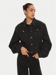 ROTATE Kurtka jeansowa 113612 Szary Regular Fit. Szare kurtki ROTATE, bez wzorów, z bawełny, bez kaptura. Za 1,219.00 zł.