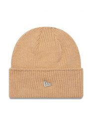 New Era Czapka Ne Wide Cuff Beanie 60565427 Beżowy. Brązowe czapki zimowe New Era, bez wzorów, z materiału. Za 139.99 zł.