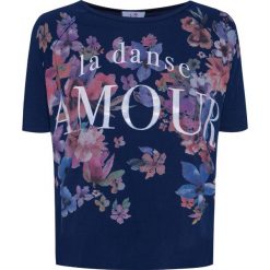 T-shirt DEHA DANCE Print|Granatowy. T-shirty sportowe marki Deha. W wyprzedaży za 84.00 zł.