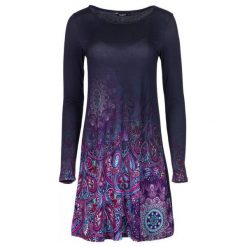 Desigual Sukienka Damska Troya S Ciemnoniebieska. Sukienki marki Desigual. W wyprzedaży za 277.00 zł.