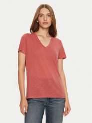 Lee T-Shirt 112355200 Różowy Regular Fit. Czerwone t-shirty Lee, m, bez wzorów, z lyocellu, bez kołnierzyka, bez ramiączek. Za 59.99 zł.