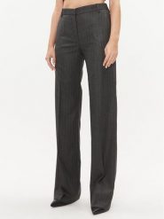 Babylon Spodnie materiałowe T_S00535 Szary Wide Leg. Szare spodnie materiałowe Babylon, bez wzorów, z materiału. Za 729.99 zł.