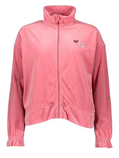 Adidas Bluza w kolorze jasnoróżowym rozmiar: 34. Różowe bluzy adidas, bez wzorów, bez ramiączek, bez kaptura. Za 114.17 zł.