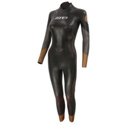 Pianka triathlonowa damska ZONE3 Thermal Aspire 4 mm black/grey/gold/red. Czarne kombinezony ZONE3, xl, bez wzorów, z materiału, bez kołnierzyka, bez ramiączek. Za 1,469.00 zł.