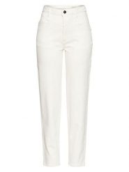 Camel Active Dżinsy - Mom fit - w kolorze białym rozmiar: W27/L32. Białe jeansy Camel Active, l, z aplikacjami, ze skóry, klasyczne, z podwyższonym stanem. Za 217.99 zł.