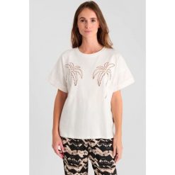 Koszulka damska Le Temps des cerises Istan. Białe t-shirty sportowe Le Temps Des Cerises, bez wzorów, bez ramiączek. Za 212.50 zł.